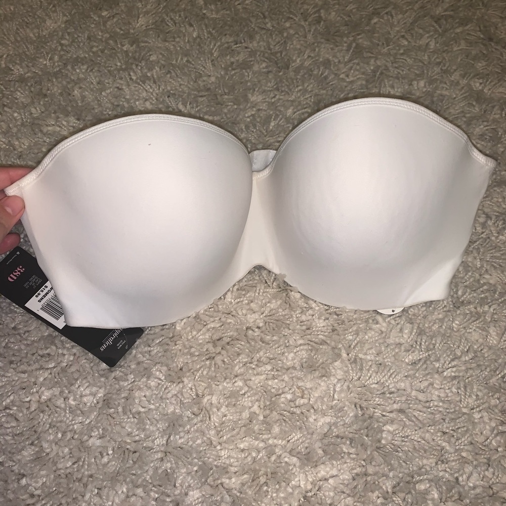 Inspirations White Bra (4 Ways) Sz 38D